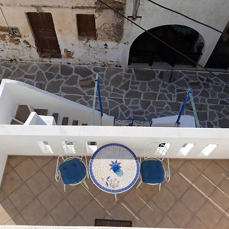 Blue House Villa Koronos Bagian luar foto